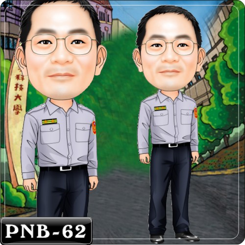 男生人像Q版漫畫 PNB-62